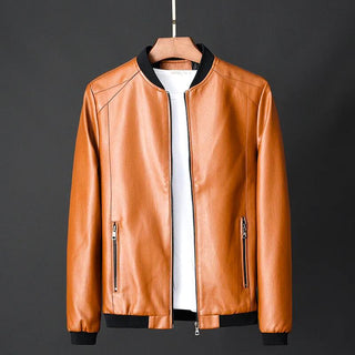 MORRIS MINIMALIST LEATHER JACKET