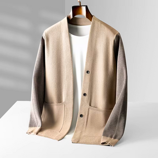 HERITAGE ULTRA-SOFT MERINO WOOL CARDIGAN